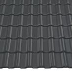 Braas Rubin 11V (Hainstadt) Matt Graphitgrau (Edelengobe) | Tondachziegel Flächenset