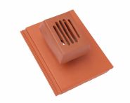 Braas Tegalit Aerlox Matt DuroVent-Premium Sanilüfter oben offen - Klassisch-Rot