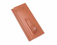 Braas Tegalit Aerlox Matt Alu-Schneefangpfanne halb - Klassisch-Rot