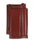 Braas Rubin 13V Ganzer Flaechenziegel gelocht (8290111) Seidenmatt Rotbuche
