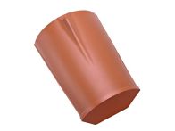 Braas Konischer First P Firstender mit Lasche (7605900) naturrot