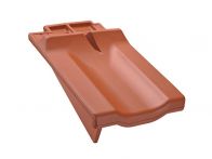 Braas Topas 13V Firstanschluss-Ortgang links (7012821) anthrazit