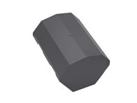 Braas Tegalit Aerlox Matt Firstanfang/-endstein lang mit Schraube - Nussbraun