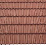 Braas Granat 11V Matt Kupferrot (Engobe) | Tondachziegel Flächenset