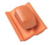 Braas Doppel-S DuroVent Premium Sanilüfter geschlossen (5229085) Star Matt klassisch-rot