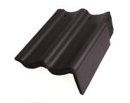 Braas Doppel-S Giebelstein Ausstich 88 mm rechts (5210083) Star Matt granit