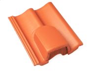 Braas Doppel-S Lüfterstein (5216085) Star Matt klassisch-rot