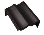 Braas Doppel-S Pult-Giebelstein rechts (5204583) Star Matt granit