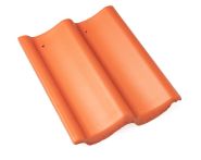 Braas Doppel-S Schlussstein (5200385) Star Matt klassisch-rot