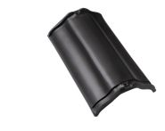 Braas Sattelfirst HO First Ausgleich ohne Muffe, mit 2 First- Systemklammern VKF (7907457) Graphitgrau