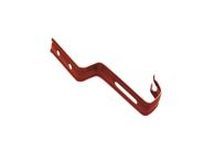 Braas First-/Gratklammer profiliert (557617) dunkelrot