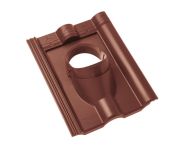 Braas Frankfurter Pfanne DuroVent-Durchgangspfanne DN 125 (522017) kupfer