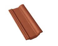 Braas Frankfurter Pfanne Protegon halber Normalstein (5120284) Protegon Matt ziegelrot