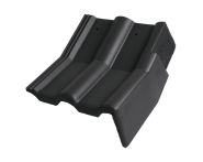 Braas Frankfurter Pfanne Protegon Knick-Giebelstein rechts (5127380) Protegon Matt schiefergrau