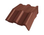 Braas Frankfurter Pfanne Protegon Mansard-Giebelstein rechts (5126378) Protegon Matt kupfer