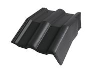 Braas Frankfurter Pfanne Protegon Mansard-Giebelstein rechts (5126380) Protegon Matt schiefergrau