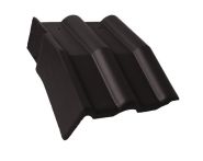 Braas Frankfurter Pfanne Protegon Mansard-Giebelstein links (5126483) Protegon Matt granit