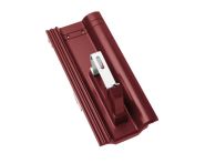 Braas Frankfurter Pfanne Modulstütze komplett (580892) bordeaux