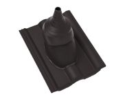 Braas Frankfurter Pfanne DuroVent Premium Antennendurchgang (5139183) Protegon Matt granit