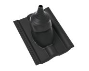 Braas Frankfurter Pfanne DuroVent Premium Antennendurchgang (5139180) Protegon Matt schiefergrau