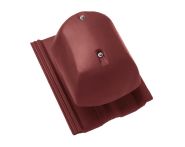 Braas Frankfurter Pfanne DuroVent Premium Lüfter DN 150 (5138192) Protegon Matt bordeaux