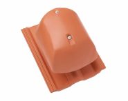 Braas Frankfurter Pfanne DuroVent Premium Lüfter DN 150 (5138185) Protegon Matt klassisch rot