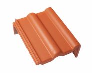 Braas Frankfurter Pfanne Protegon Pult-Giebelstein rechts (5123385) Protegon Matt klassisch-rot