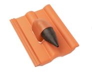 Braas Frankfurter Pfanne DuroVent Premium Solardurchgang (5129385) Protegon Matt klassisch-rot