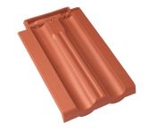 Braas Granat 11V Doppelwulstziegel (8510403) Matt Kupferrot