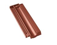 Braas Granat 11V Halber Flächenziegel (8500206) Seidenmatt Kastanie