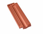 Braas Granat 11V Halber Flächenziegel (8500203) Matt Kupferrot