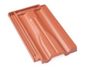 Braas Granat 11V Lüfterziegel (8509500) Matt Naturrot