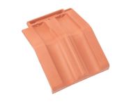 Braas Granat 11V Mansard-Doppelwulstziegel (8514900) Matt Naturrot