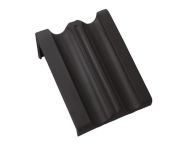 Braas Granat 11V Pult-Doppelwulstziegel (8512608) Matt Anthrazit