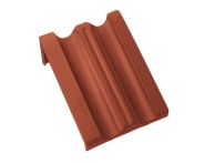 Braas Granat 11V Pult-Doppelwulstziegel (8512603) Matt Kupferrot