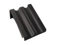 Braas Granat 11V Pultortgangziegel links (8512508) Matt Anthrazit