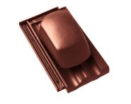 Braas Granat 11V Ton-Sanilüfter (8529006) Seidenmatt Kastanie