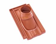 Braas Granat 11V TonAbgasrohrdurchgang (8528803) Matt Kupferrot