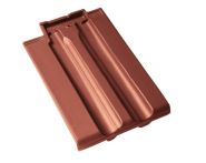 Braas Granat 13V Doppelwulstziegel (8410406) Seidenmatt Kastanie