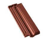 Braas Granat 13V Halber Ziegel (8400206) Seidenmatt Kastanie