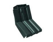 Braas Granat 13V Knick-Ortgangziegel links (8414410) Hochglanz Tanne