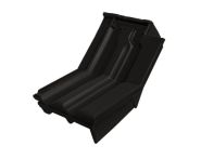 Braas Granat 13V Knick-Ortgangziegel rechts (8414308) Matt Anthrazit