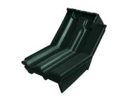 Braas Granat 13V Knick-Ortgangziegel rechts (8414310) Hochglanz Tanne