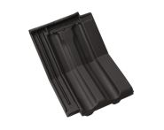 Braas Granat 13V Knickziegel (8414008) Matt Anthrazit