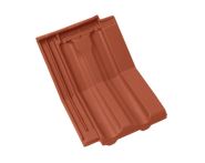 Braas Granat 13V Knickziegel (8414003) Matt Kupferrot