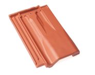 Braas Granat 13V Luefterziegel (8409500) Matt Naturrot