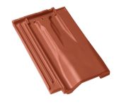 Braas Granat 13V Luefterziegel (8409503) Matt Kupferrot