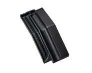 Braas Granat 13V Halber Mansardziegel (8415114) Seidenmatt Tiefschwarz