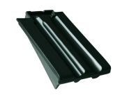 Braas Granat 13V Ortgangziegel links (8410110) Hochglanz Tanne