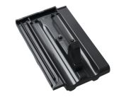 Braas Granat 13V Sicherheitspfanne (520194) Seidenmatt Tiefschwarz